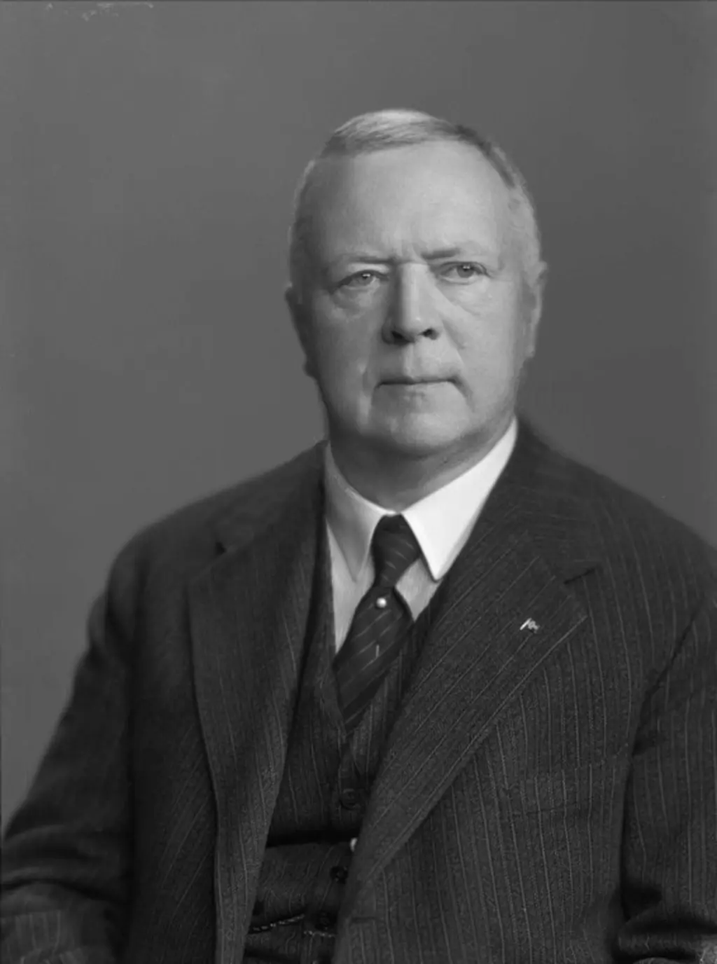 Statsminister Johan Ludvig Mowinckel.