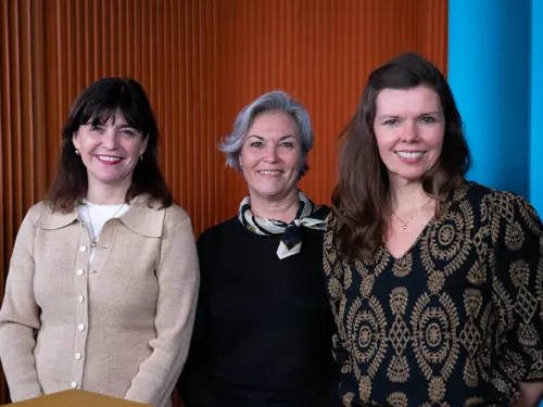 Birgitte Jordahl, Kjersti Løken Stavrum og Bente Kalsnes