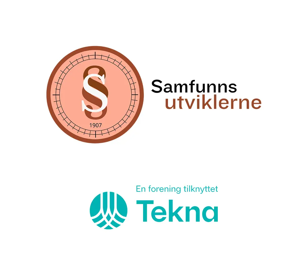 Logo: Samfunnsutviklerne - En forening tilknyttet Tekna