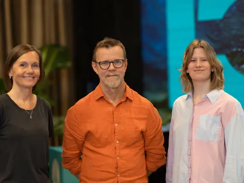 Tormod Lien, Anita Spjøtlvold og Bente Haugsdal